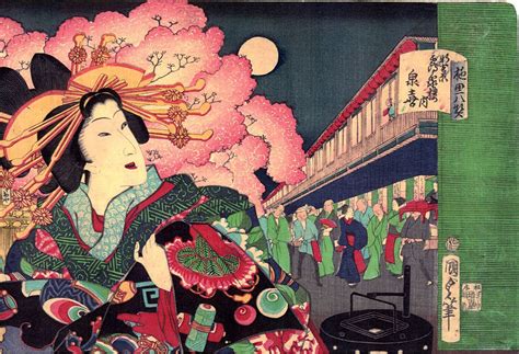 Yoshiwara, La Geisha Del Giorno: Un Ritratto Spiccato Della Vita Notturna Giapponese!